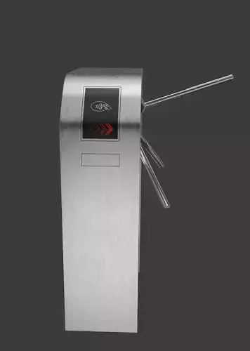 3D Realistic Turnstile Model 3D model