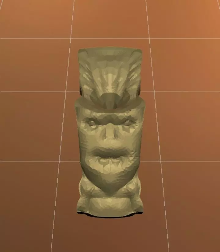 Antique piece Free low-poly 3D model