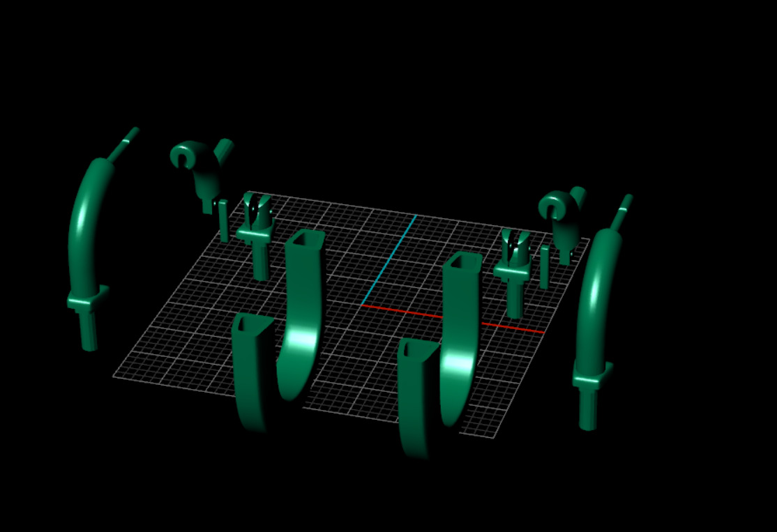 Earrings Tiffany 3D print model_12