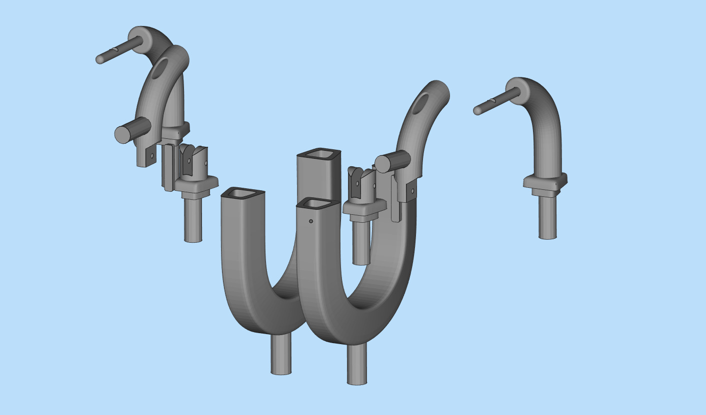 Earrings Tiffany 3D print model_14