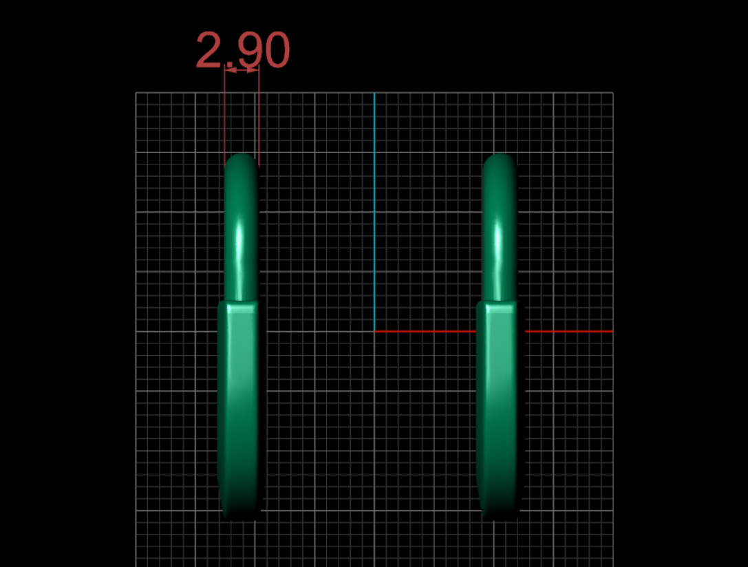Earrings Tiffany 3D print model_10