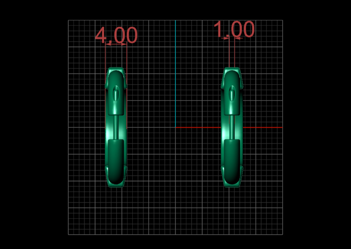 Earrings Tiffany 3D print model_11