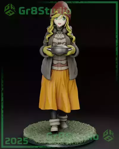 Aoi Inuyama Yuru Camp 3D print model