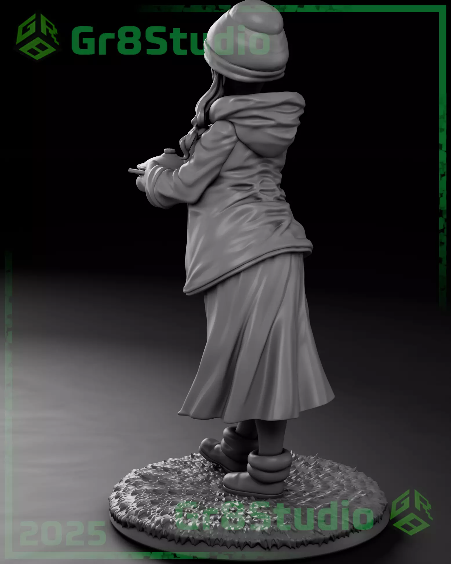 Aoi Inuyama Yuru Camp 3D print model_8