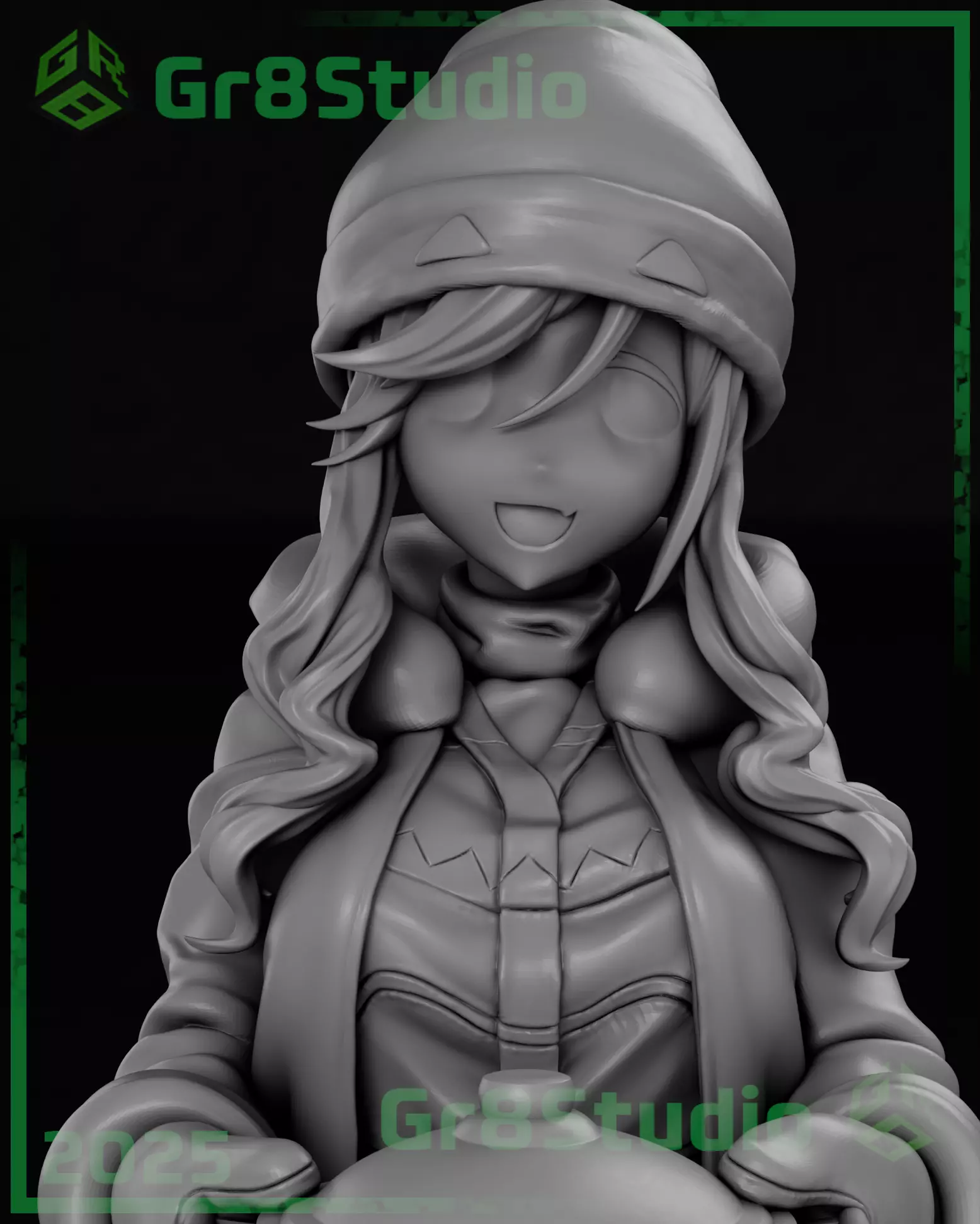 Aoi Inuyama Yuru Camp 3D print model_11