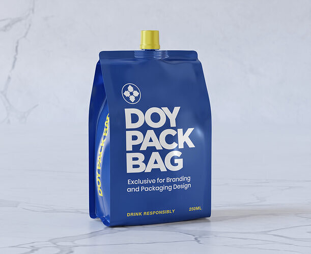 Doy pack Bag Packaging 3D model