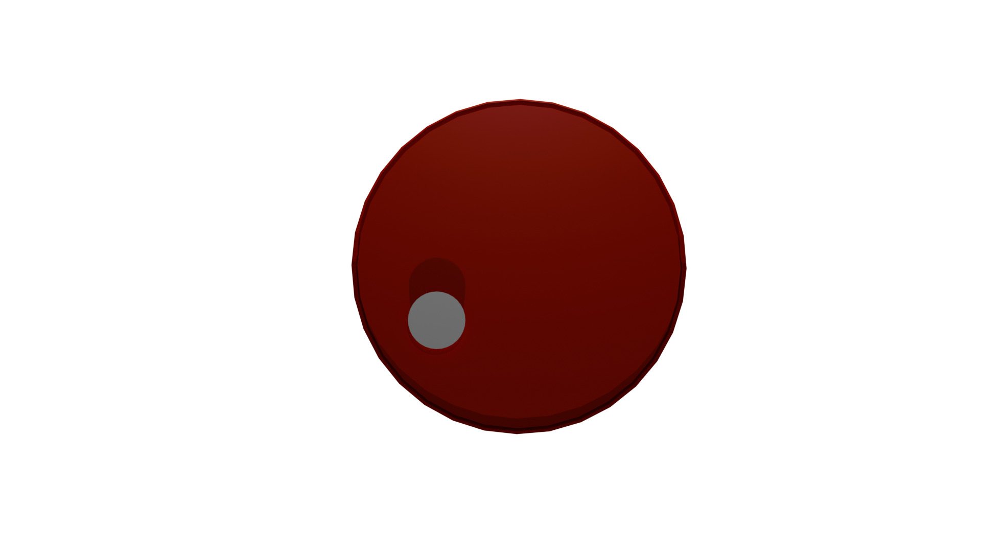 Industrial Metal Barrel 3D Model  Low Poly Low-poly 3D model_7