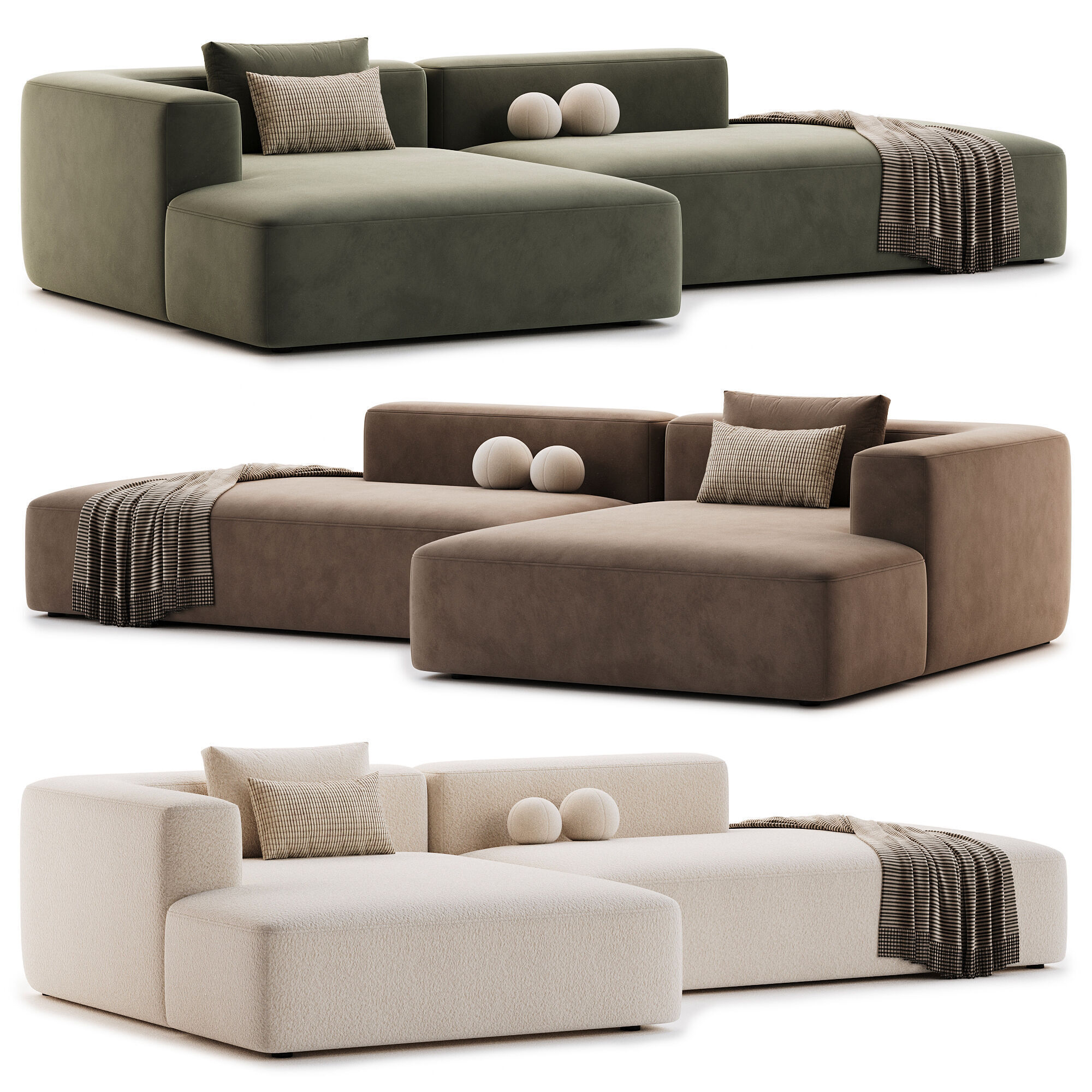 Sofa Leman 3D model_2