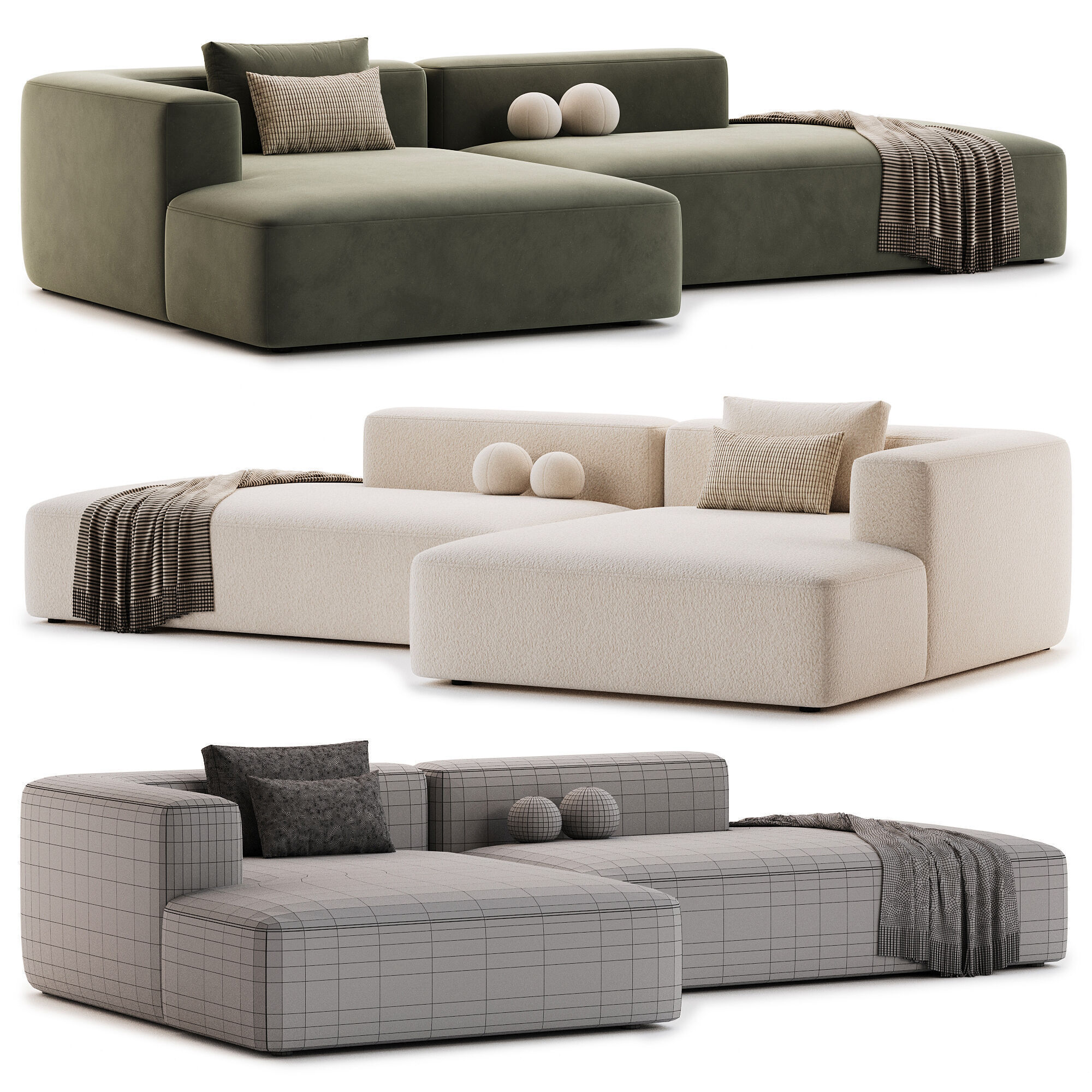 Sofa Leman 3D model_4