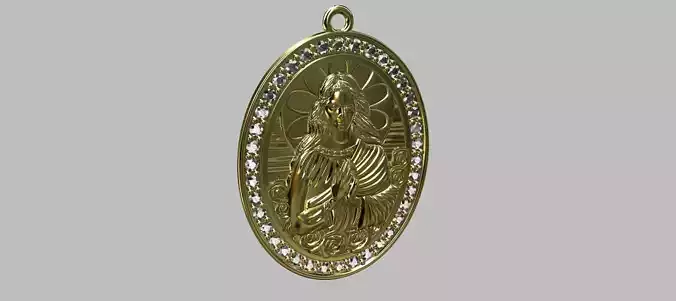 Santa Sara Kali Pendant