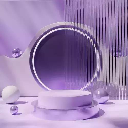 3D Podium Model  Minimal Abstract Display Stand 