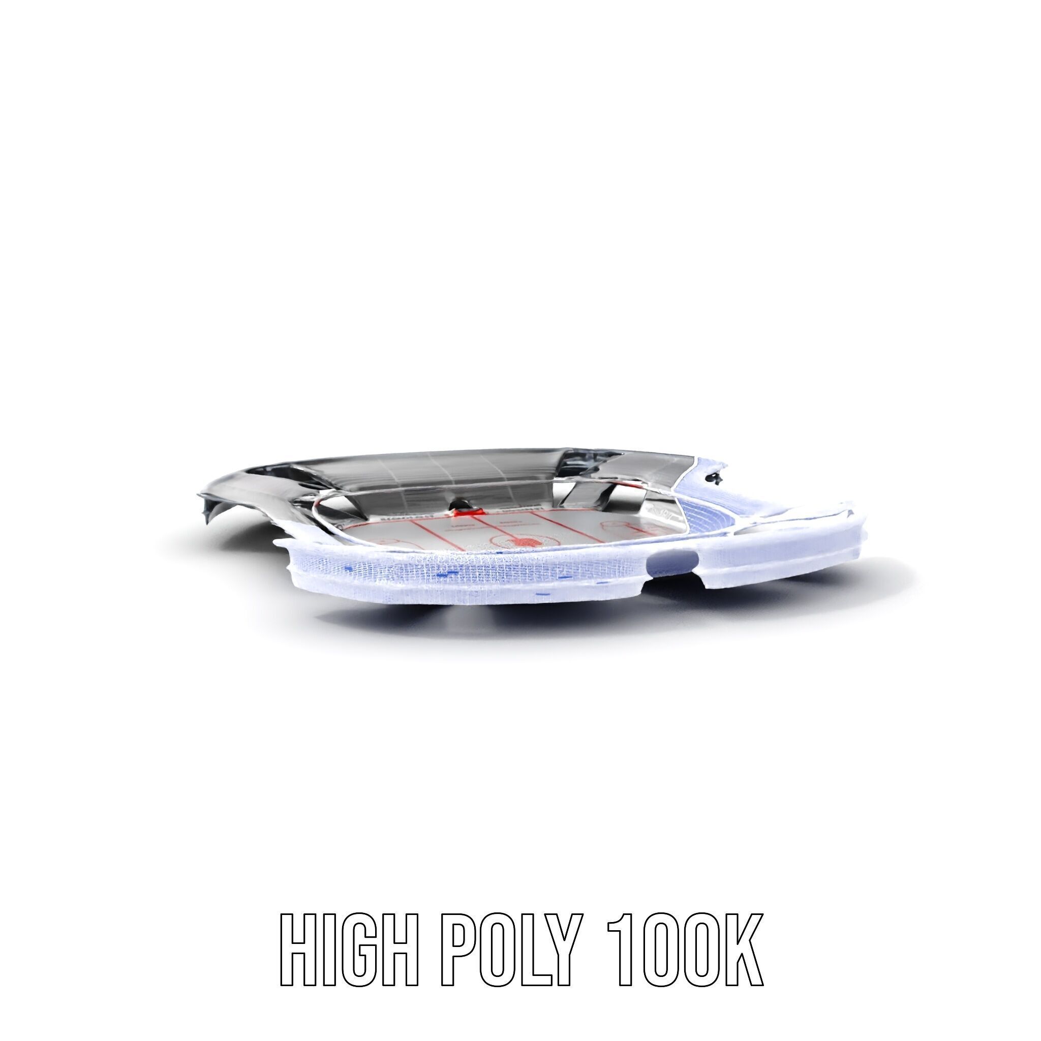 Hockey Stadium Arena Model Pack Low-poly 3D model_5