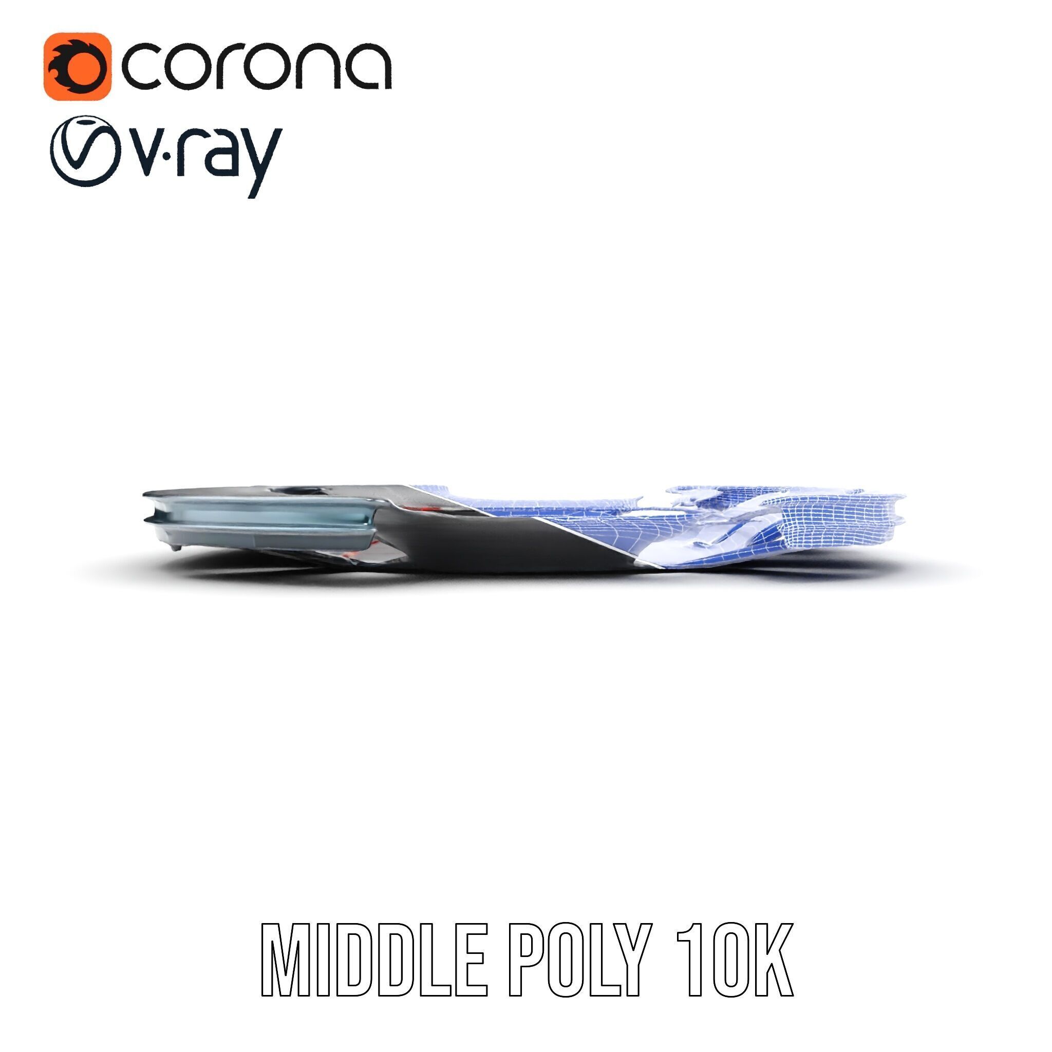 Hockey Stadium Arena Model Pack Low-poly 3D model_18