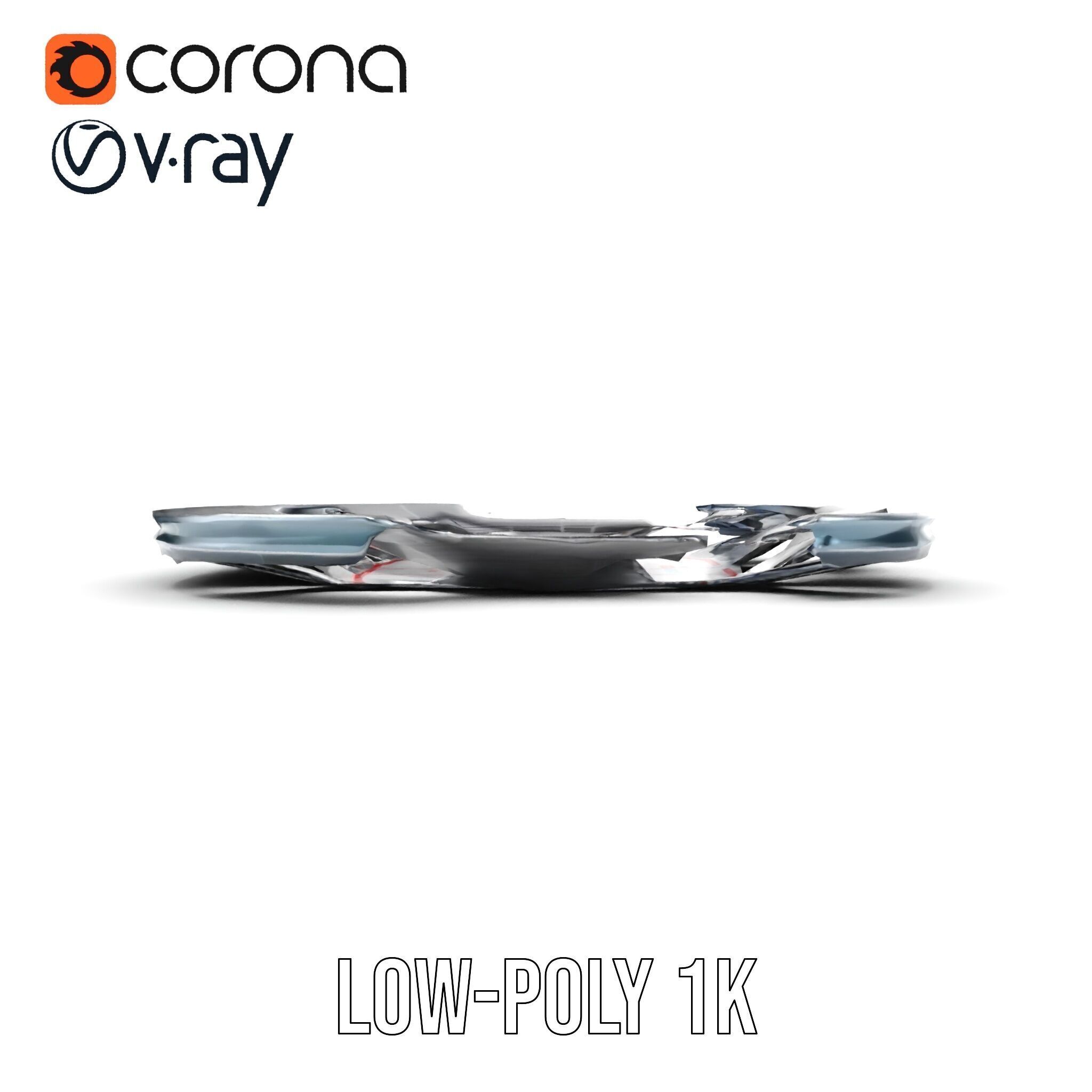 Hockey Stadium Arena Model Pack Low-poly 3D model_32