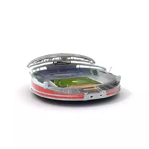 Modern Football Stadium D Model Pack