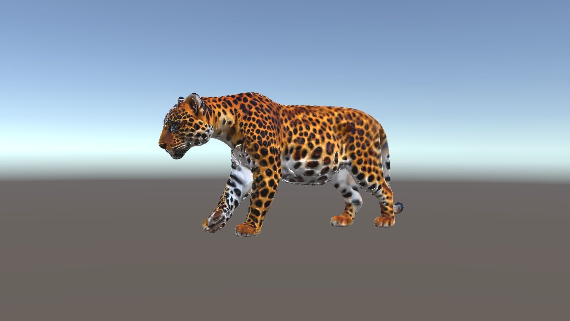 Elegant Jaguar Model Pack for Realistic D Rendering Low-poly 3D model_6
