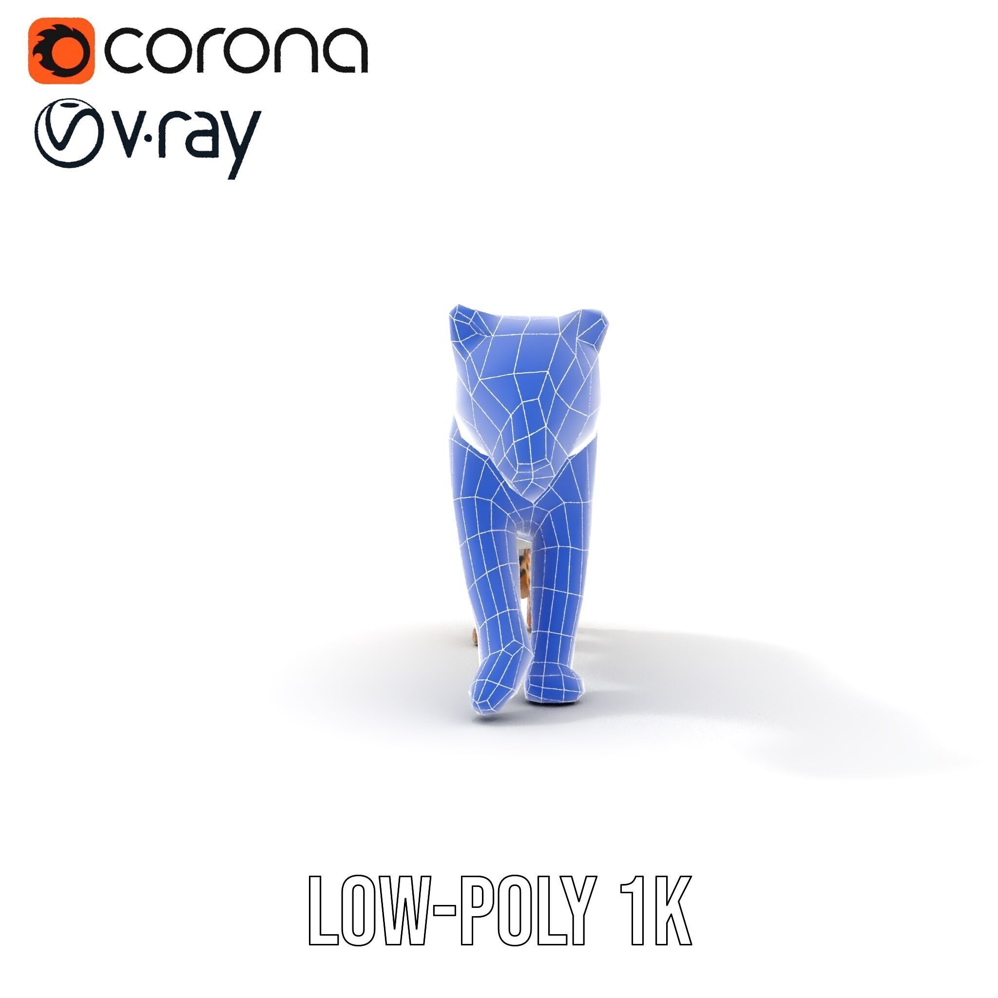 Elegant Jaguar Model Pack for Realistic D Rendering Low-poly 3D model_27