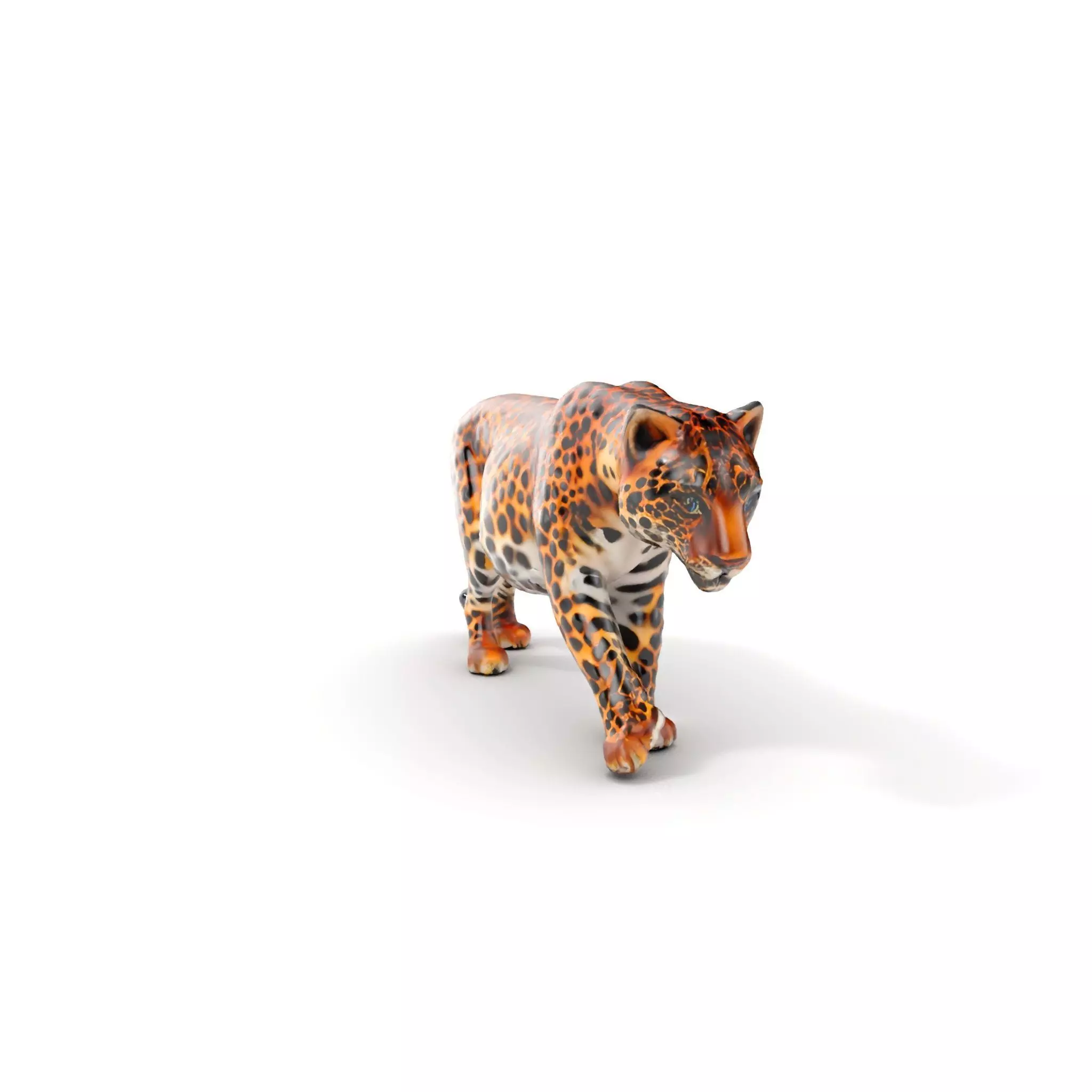 Elegant Jaguar Model Pack for Realistic D Rendering Low-poly 3D model_0