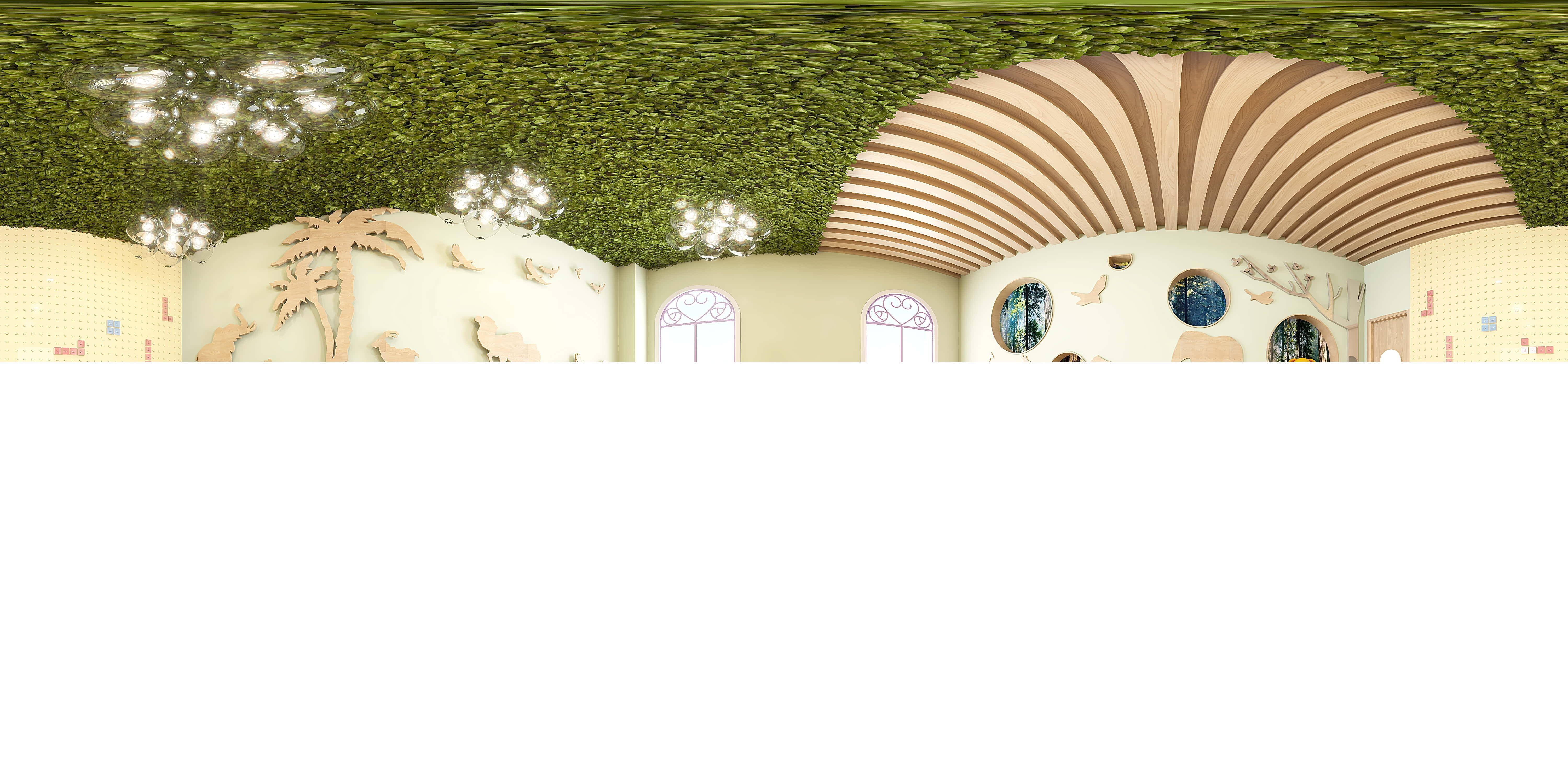 3D Kids Environment Collection - KINDERGARTEN - Classrooms Low-poly 3D model_35