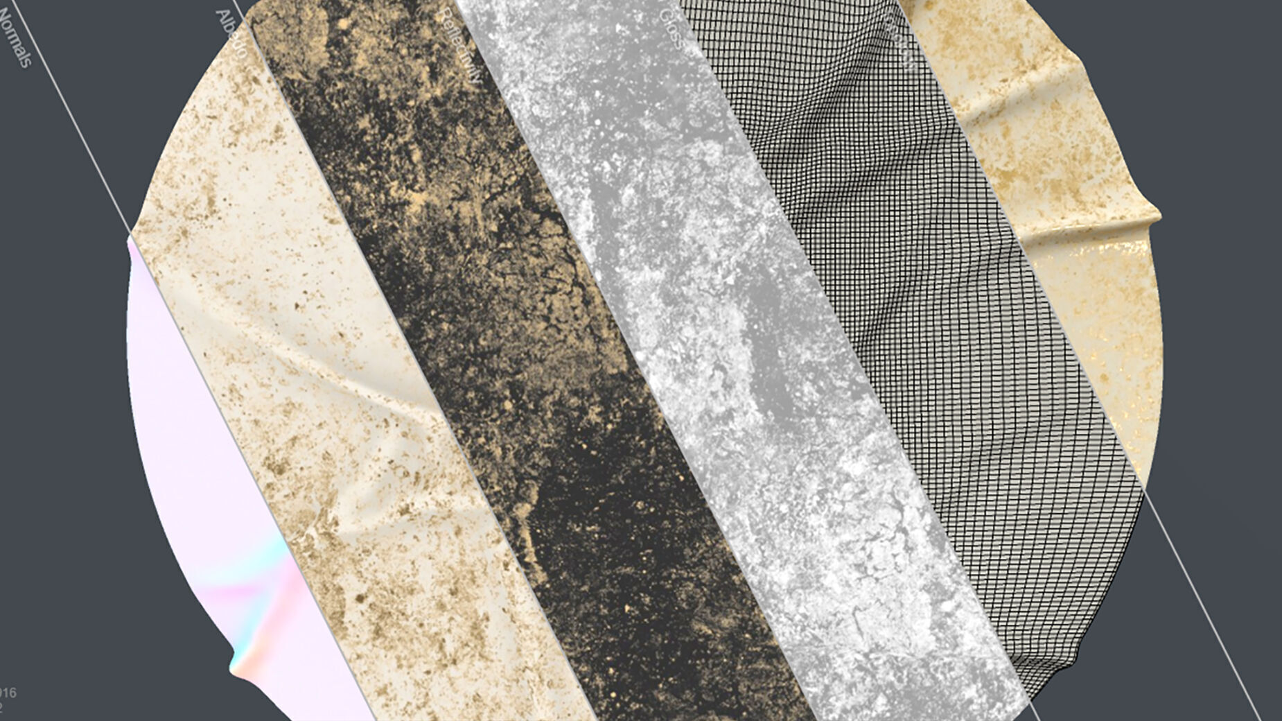 decorative wall art 3D model_11