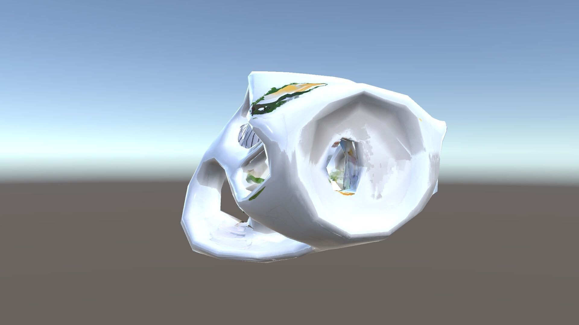 Futuristic Architectural Model Pack with Organic Design Low-poly 3D model_35