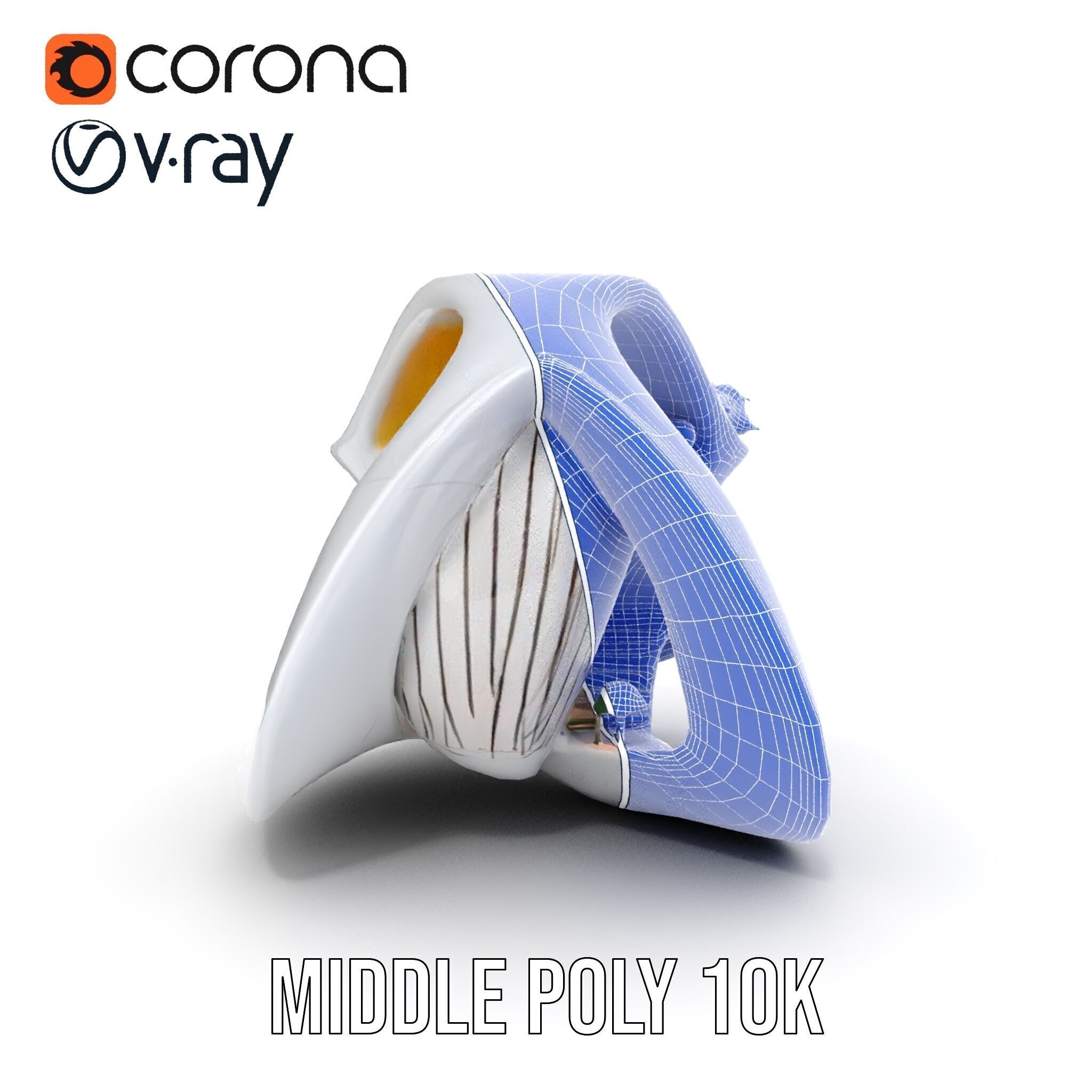 Futuristic Architectural Model Pack with Organic Design Low-poly 3D model_31