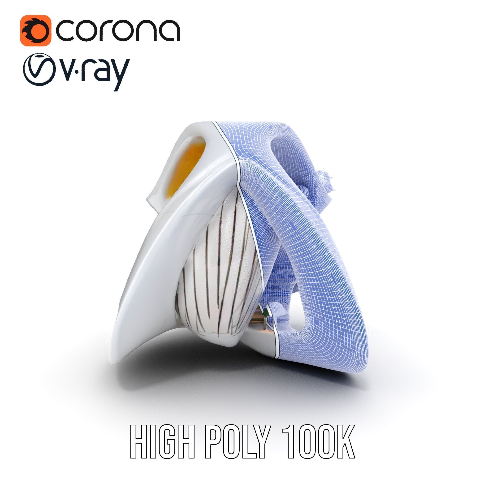 Futuristic Architectural Model Pack with Organic Design Low-poly 3D model_38