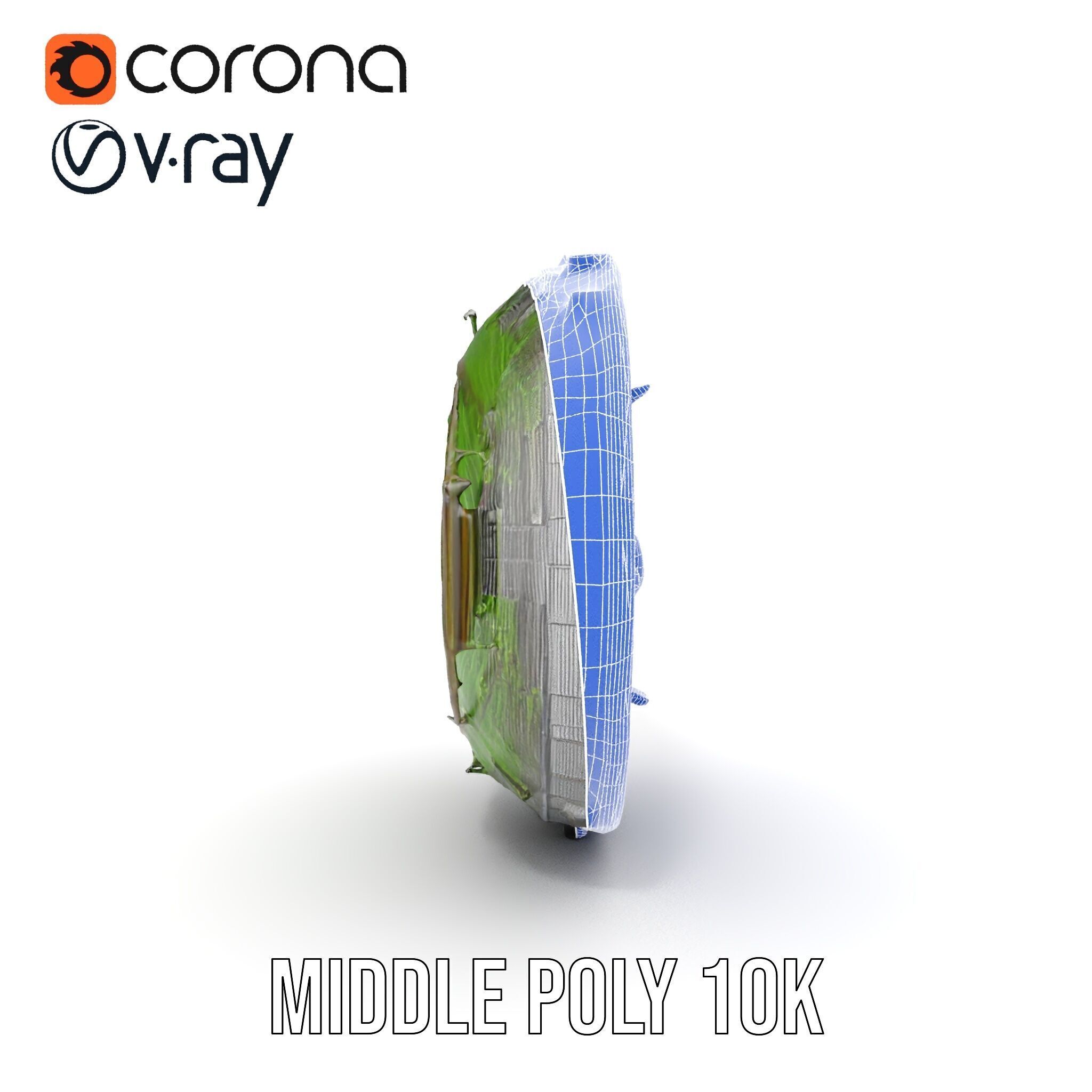 Football Stadium Arena D Model Pack Low-poly 3D model_30