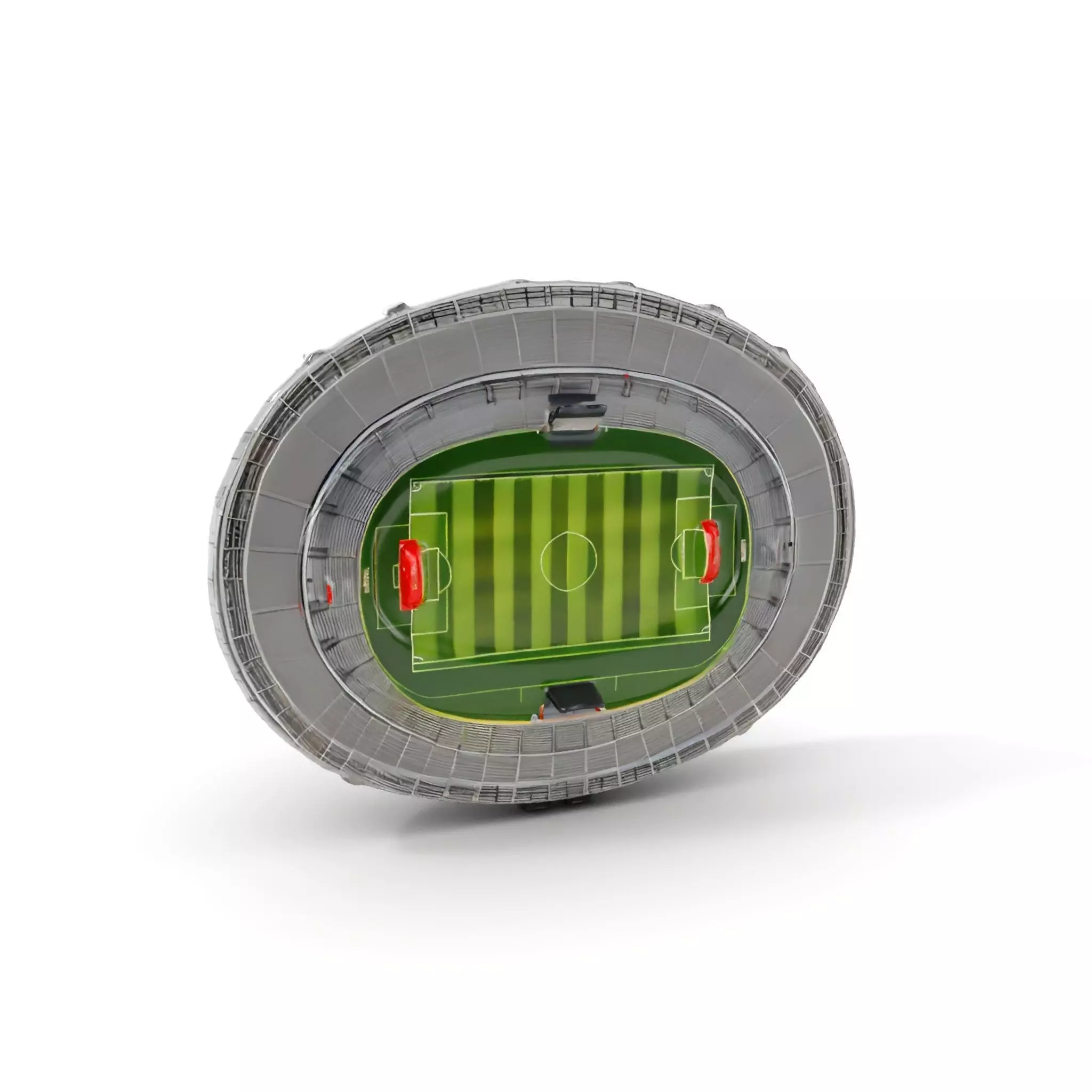 Football Stadium Arena D Model Pack Low-poly 3D model_0