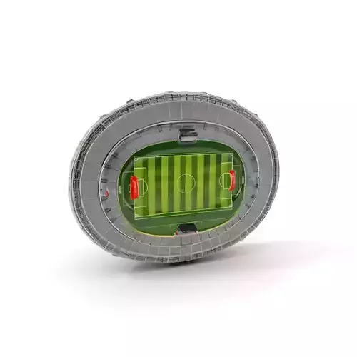 Football Stadium Arena D Model Pack Low-poly 3D model