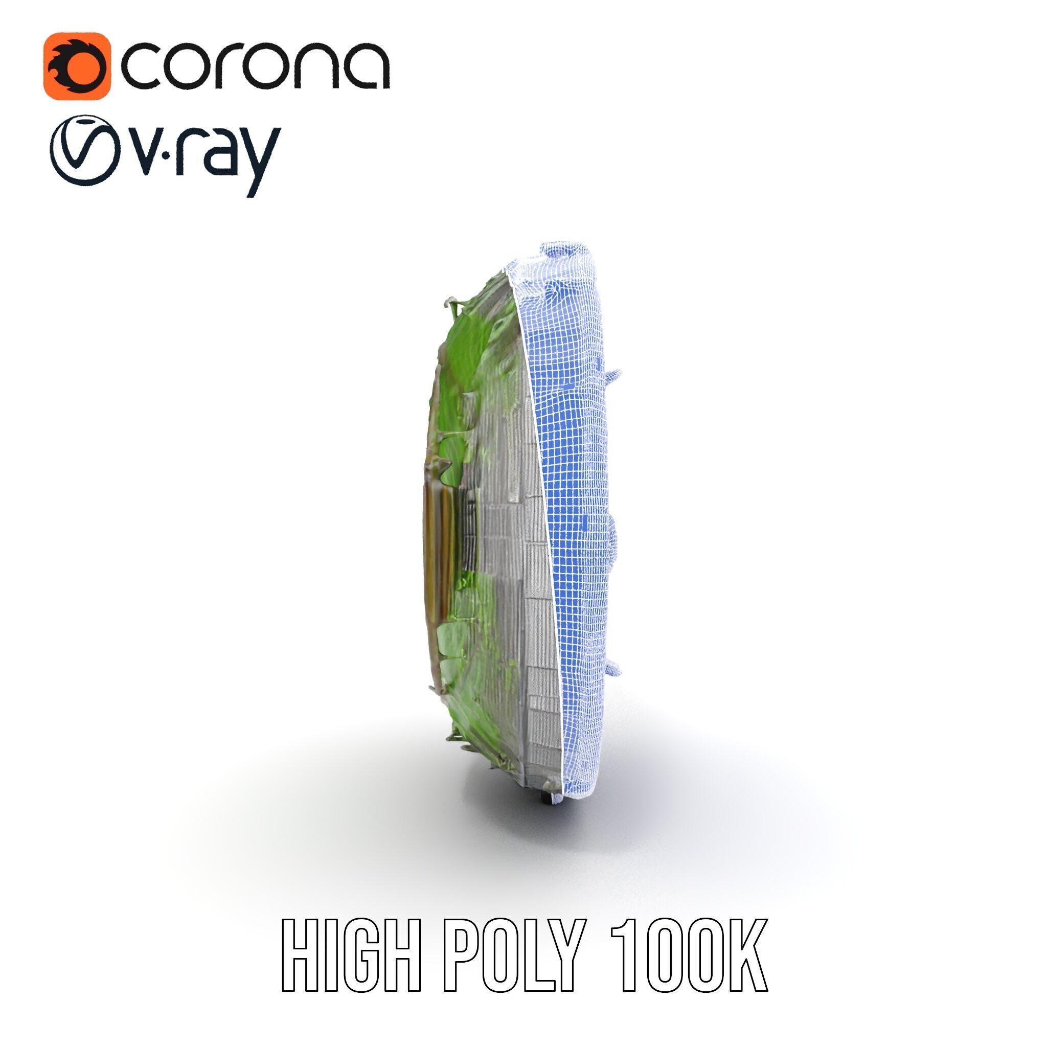 Football Stadium Arena D Model Pack Low-poly 3D model_38