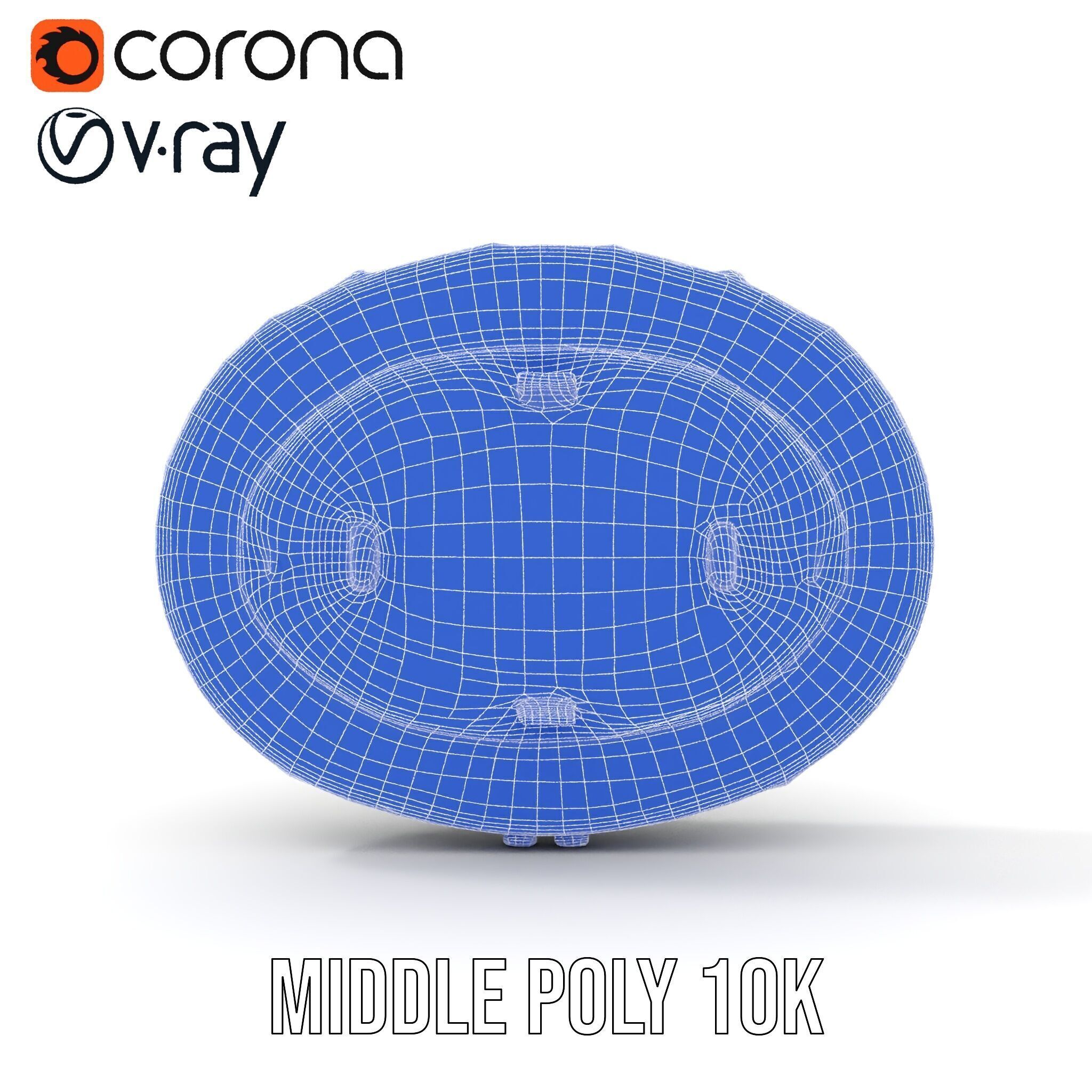 Football Stadium Arena D Model Pack Low-poly 3D model_28