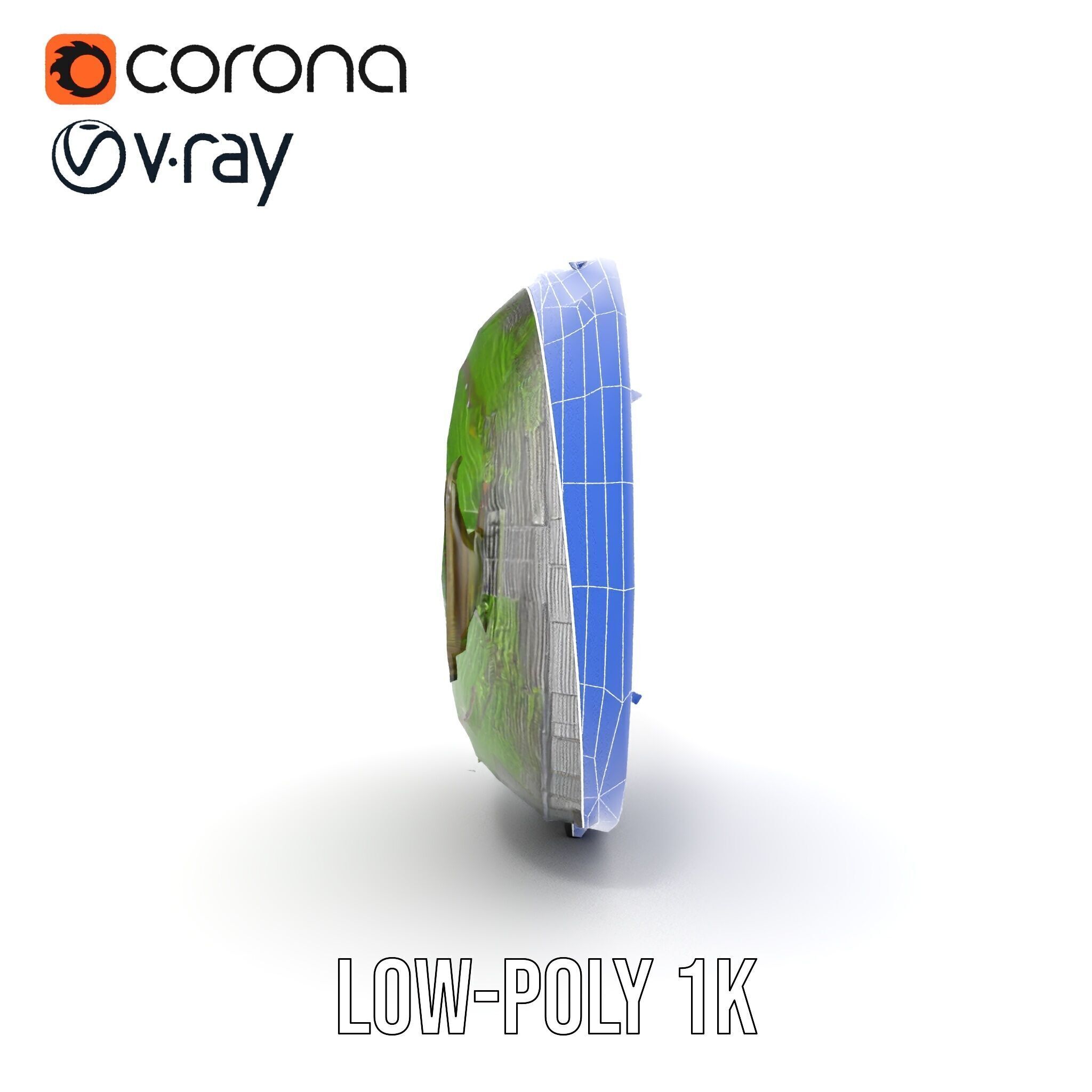 Football Stadium Arena D Model Pack Low-poly 3D model_31