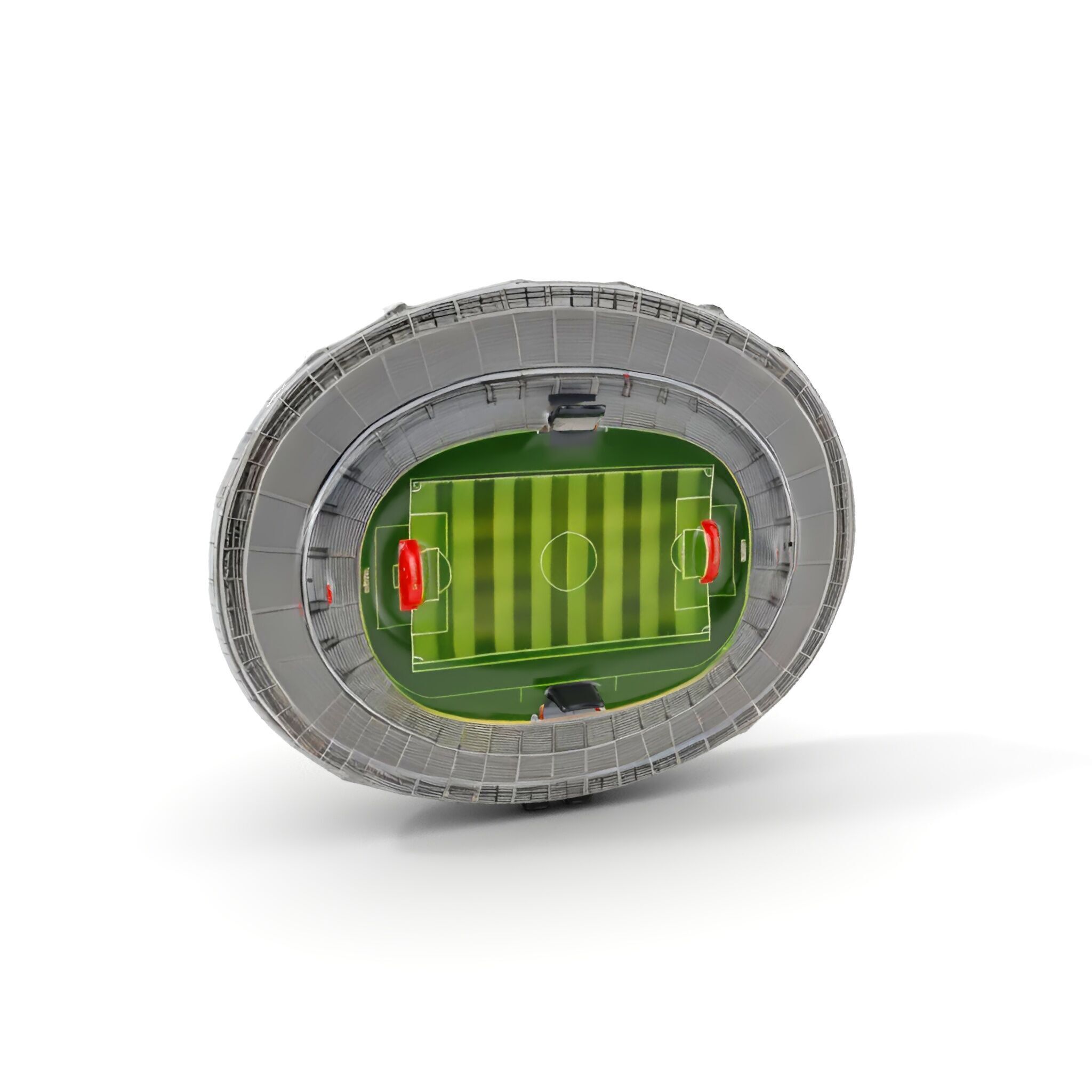 Football Stadium Arena D Model Pack Low-poly 3D model_9