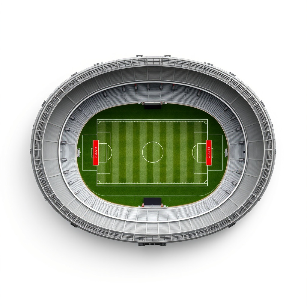 Football Stadium Arena D Model Pack Low-poly 3D model_2