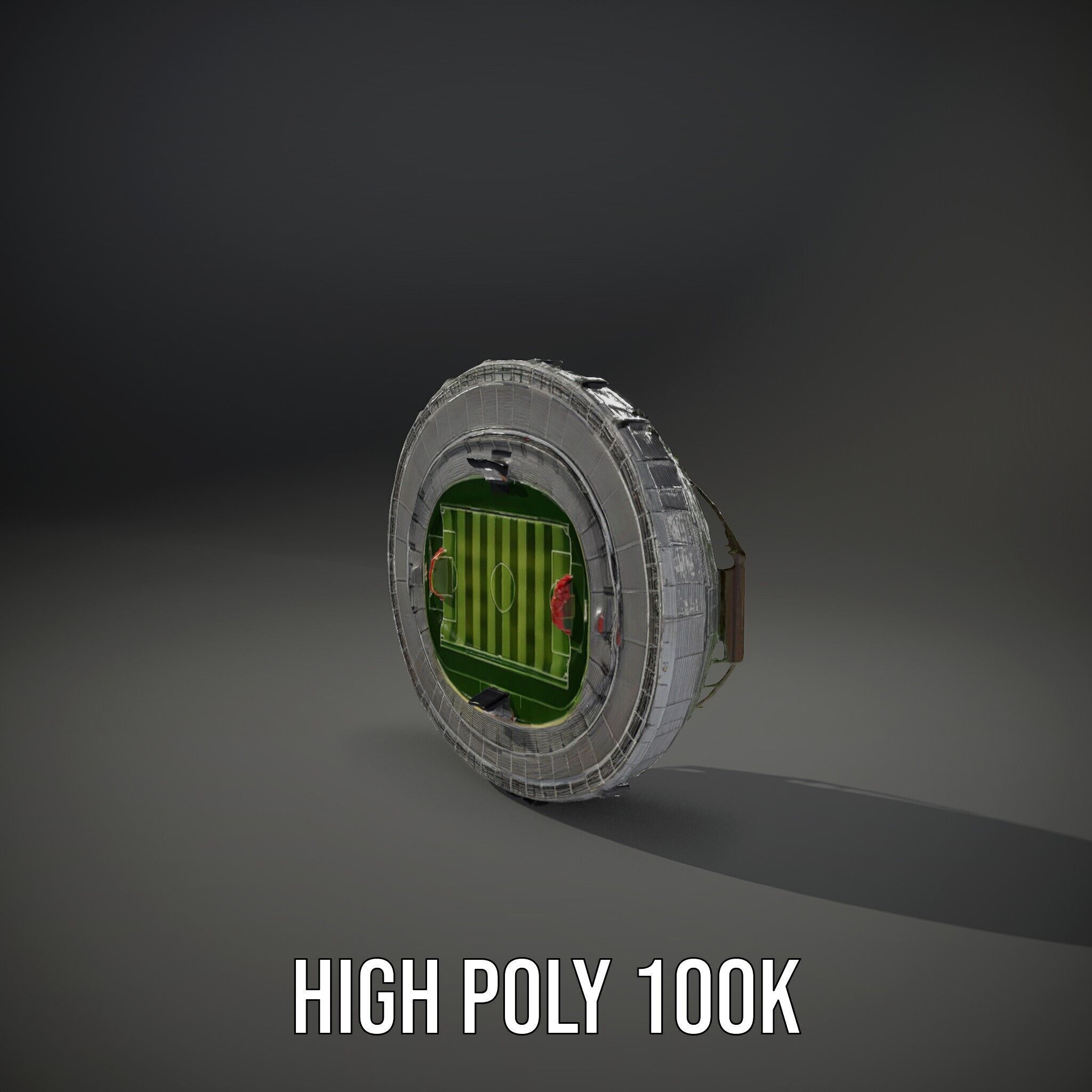 Football Stadium Arena D Model Pack Low-poly 3D model_14