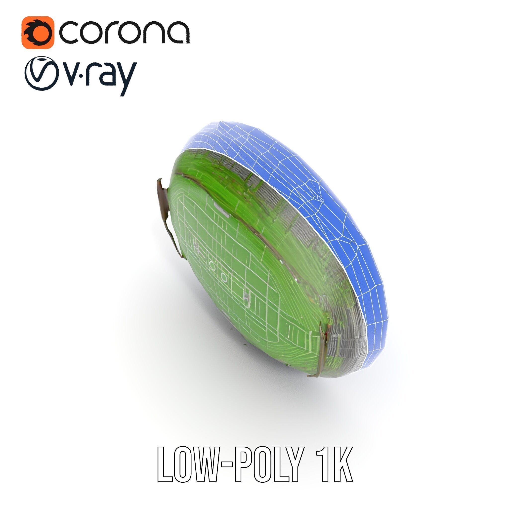 Football Stadium Arena D Model Pack Low-poly 3D model_29