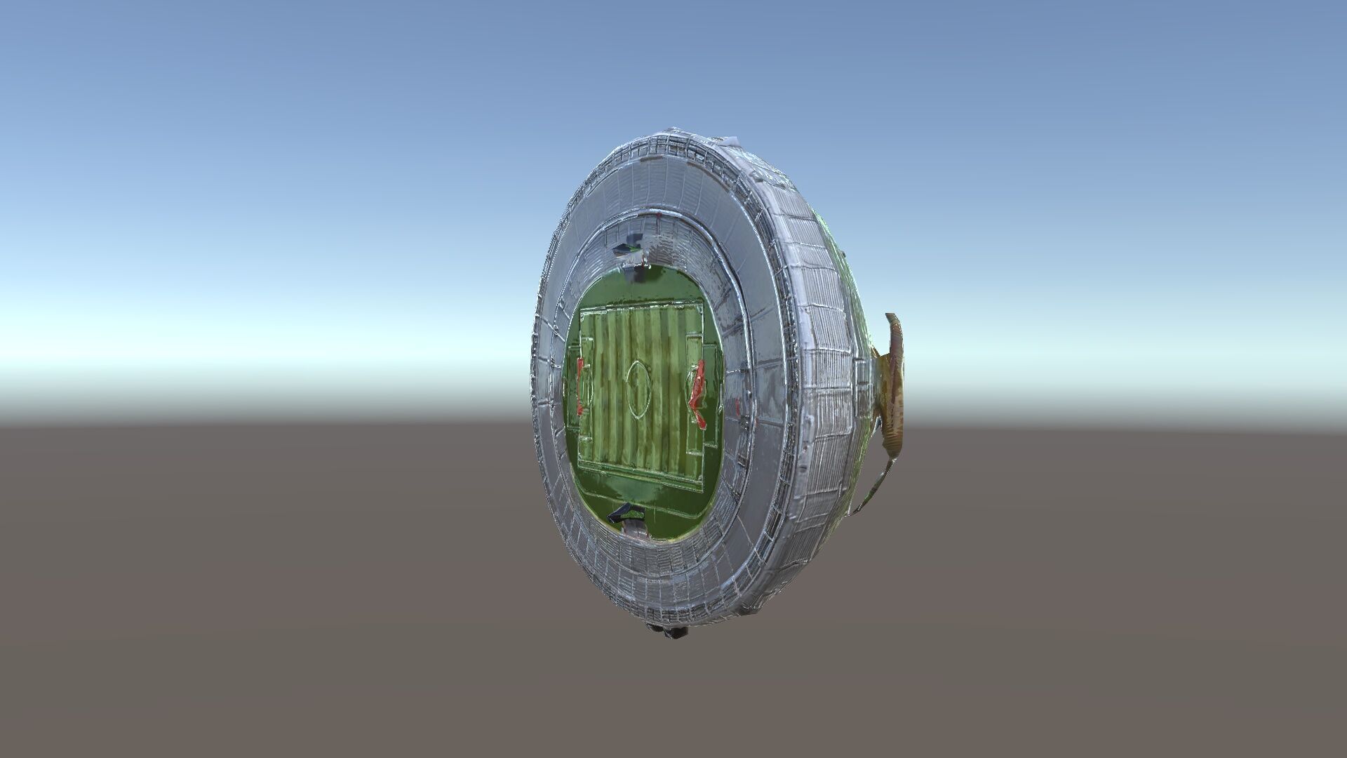 Football Stadium Arena D Model Pack Low-poly 3D model_34