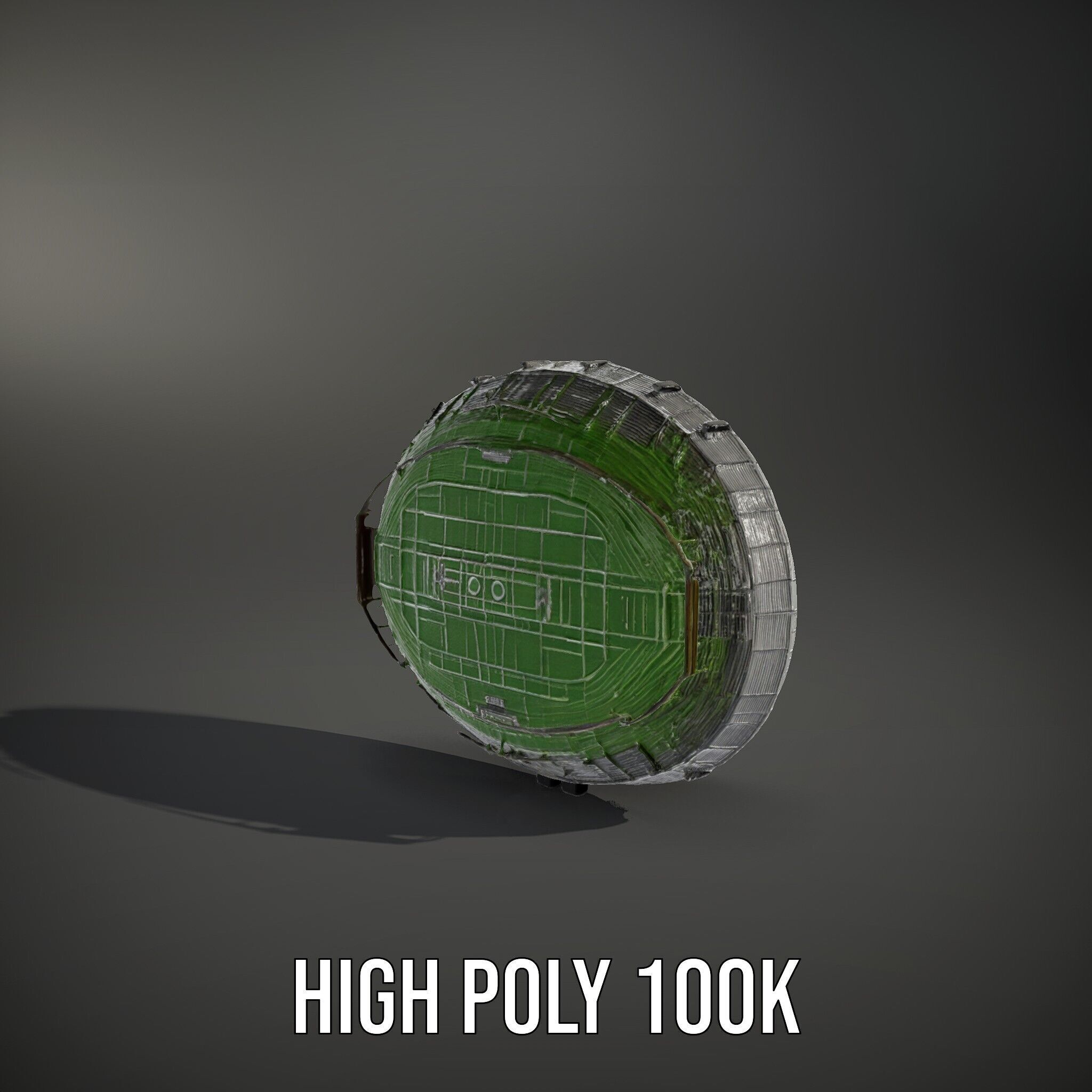 Football Stadium Arena D Model Pack Low-poly 3D model_11