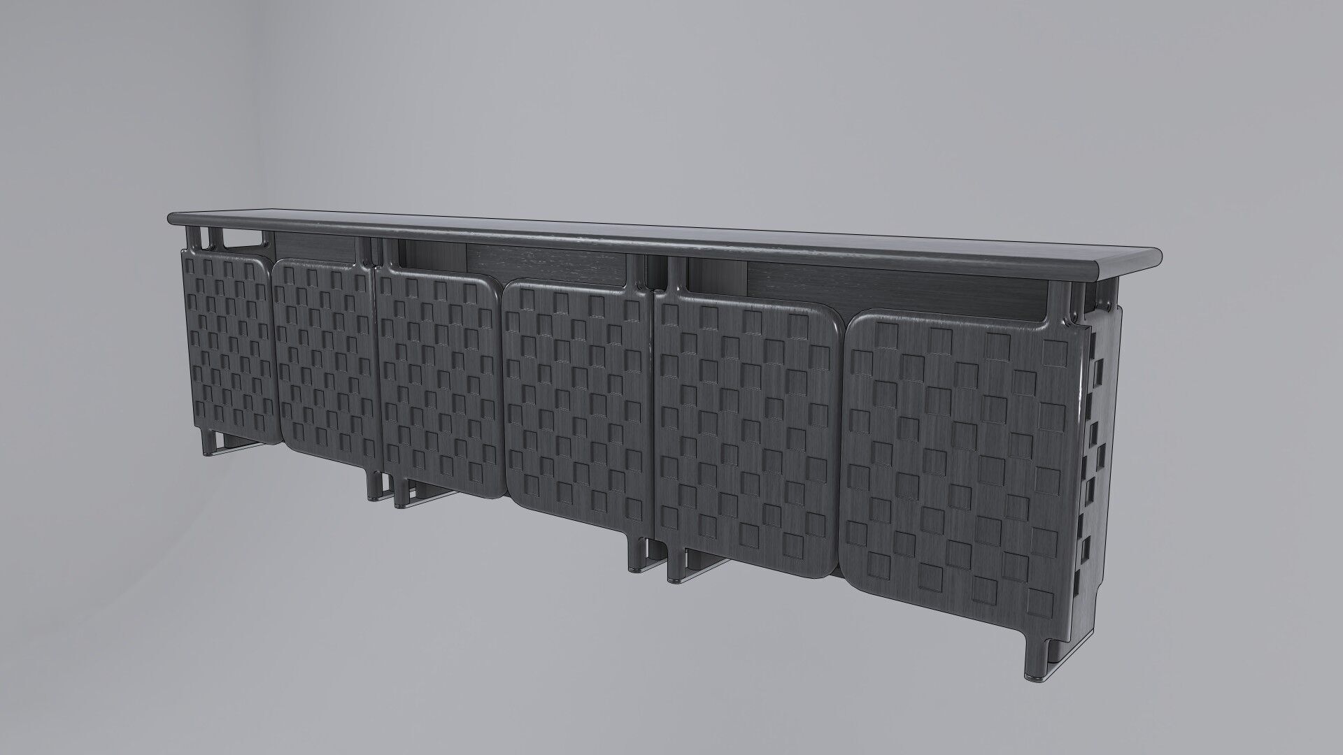Modern Cabinet Off-Grid 3D model_2