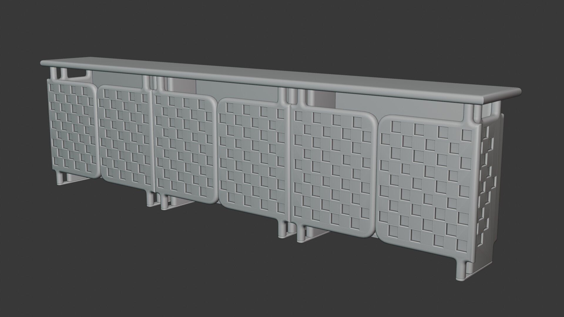 Modern Cabinet Off-Grid 3D model_10