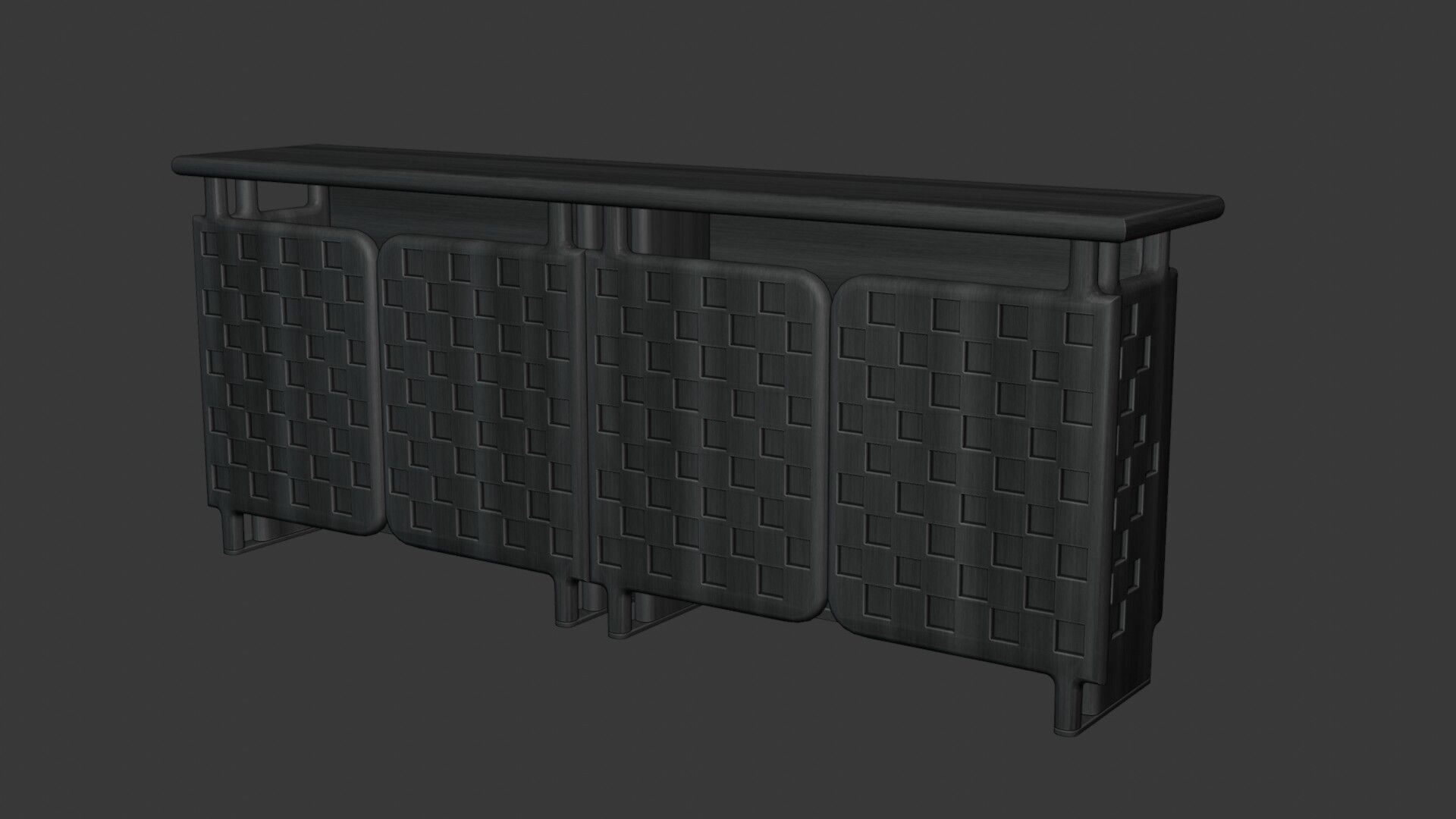 Modern Cabinet Off-Grid 3D model_22