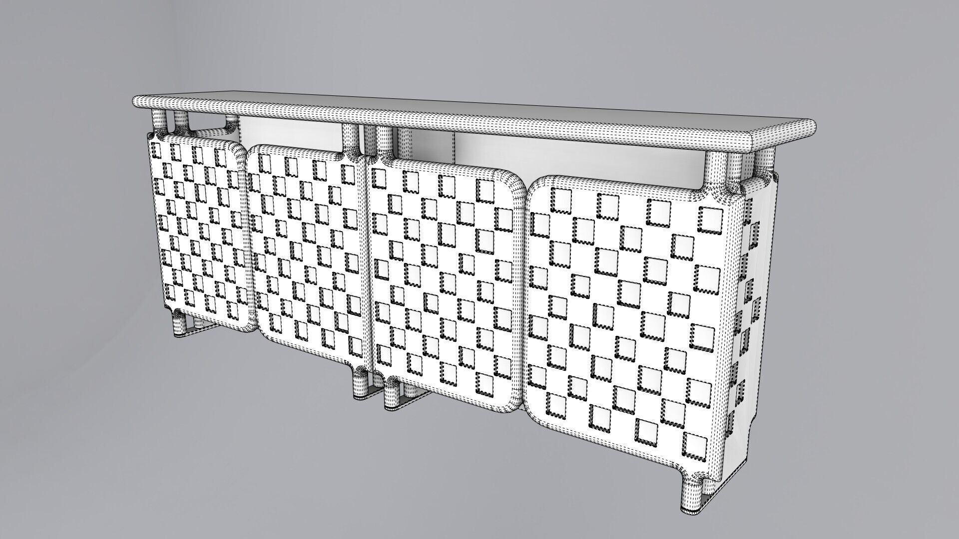 Modern Cabinet Off-Grid 3D model_8