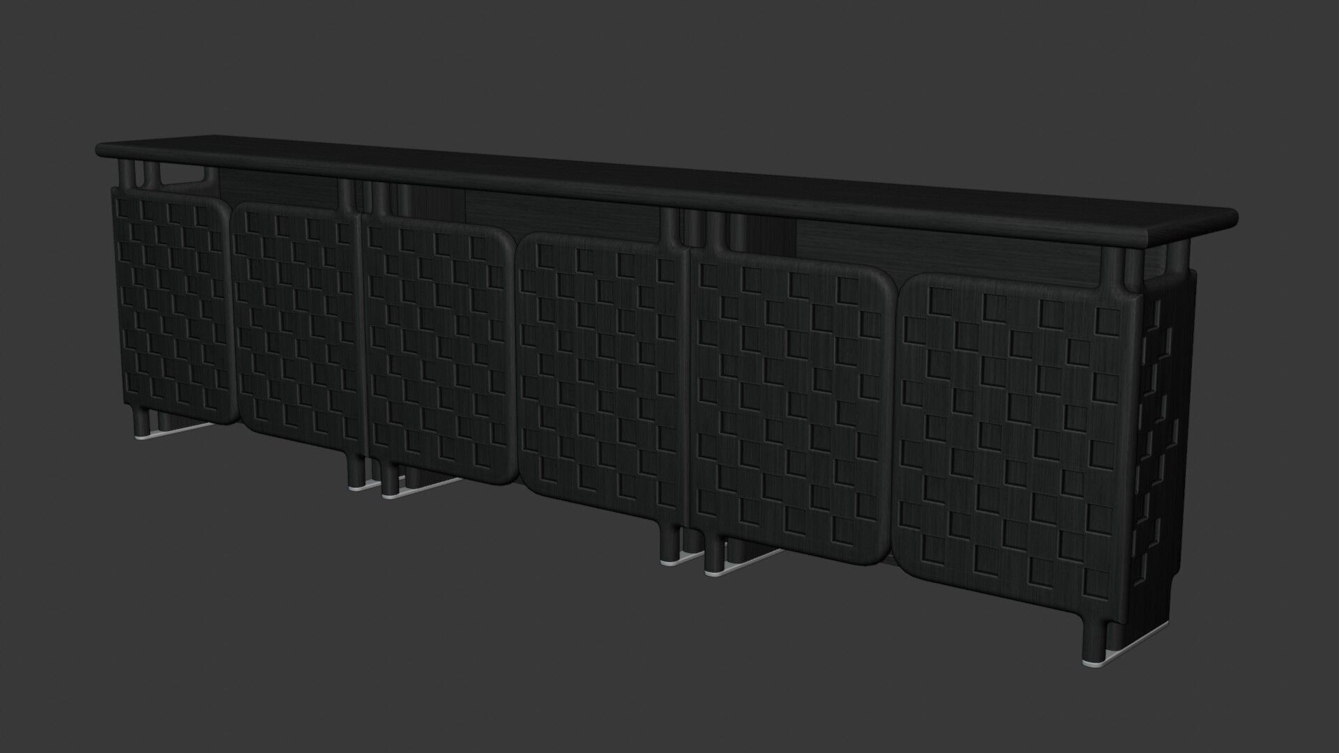 Modern Cabinet Off-Grid 3D model_15