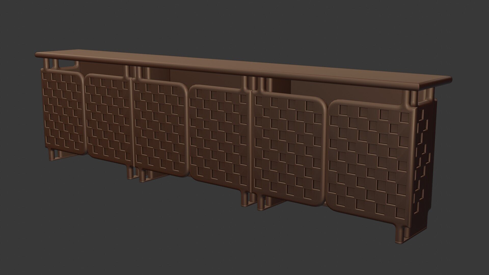 Modern Cabinet Off-Grid 3D model_14