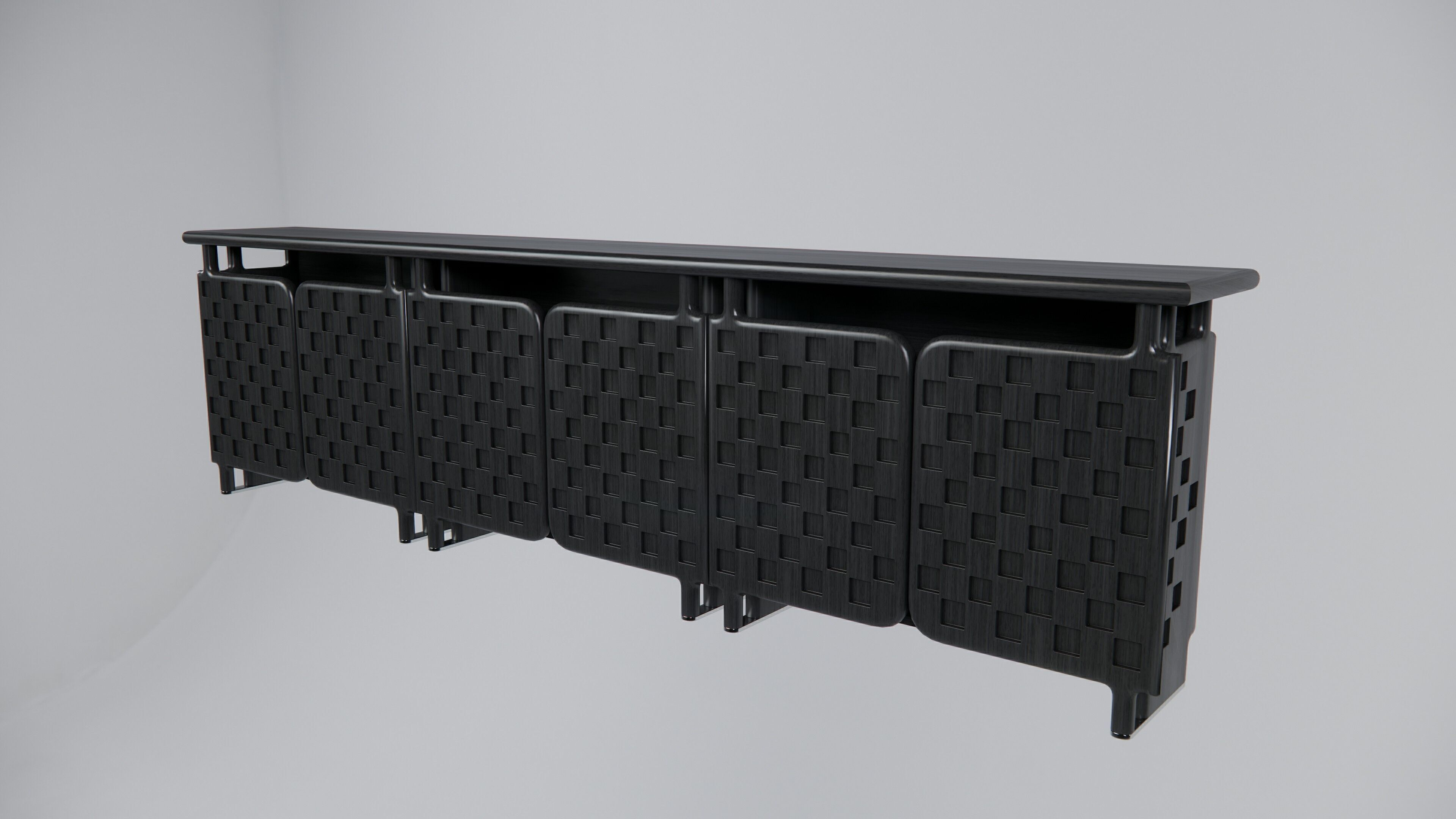 Modern Cabinet Off-Grid 3D model_1