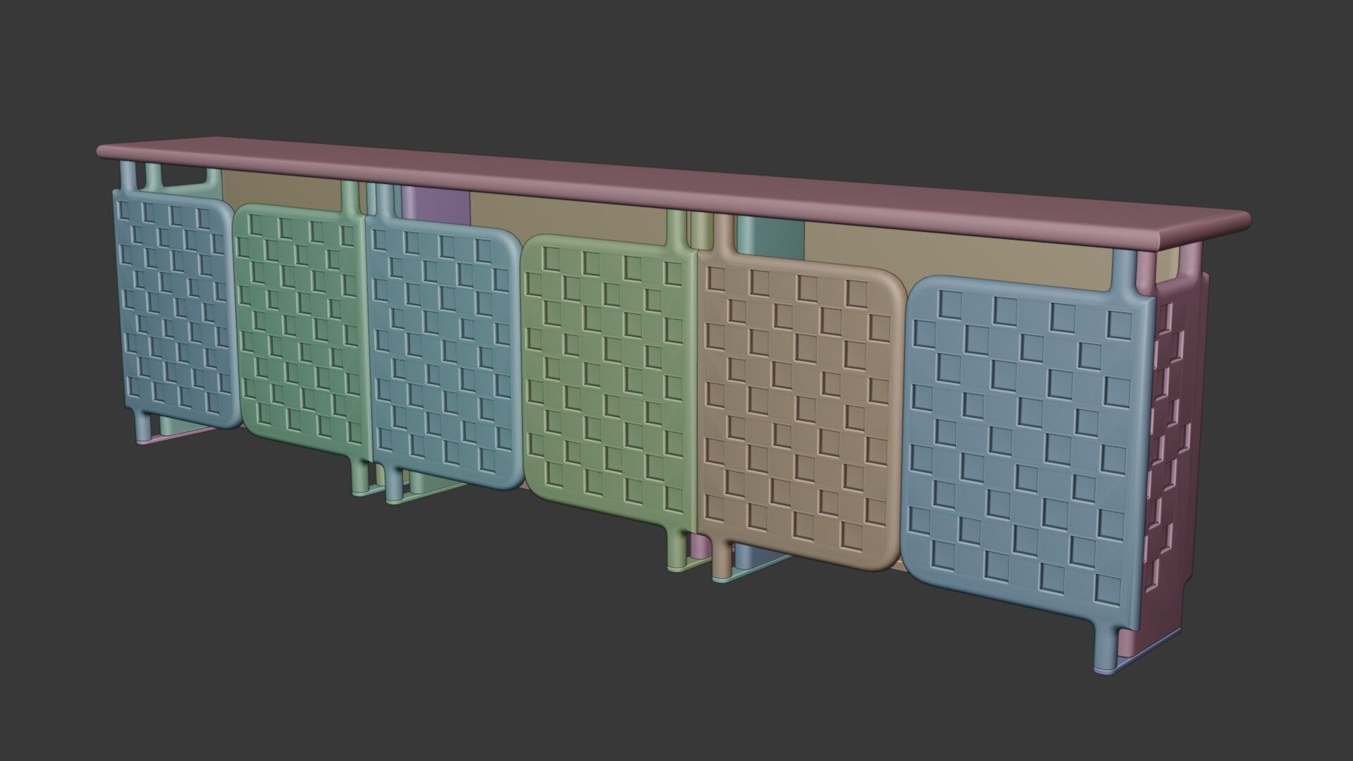 Modern Cabinet Off-Grid 3D model_11