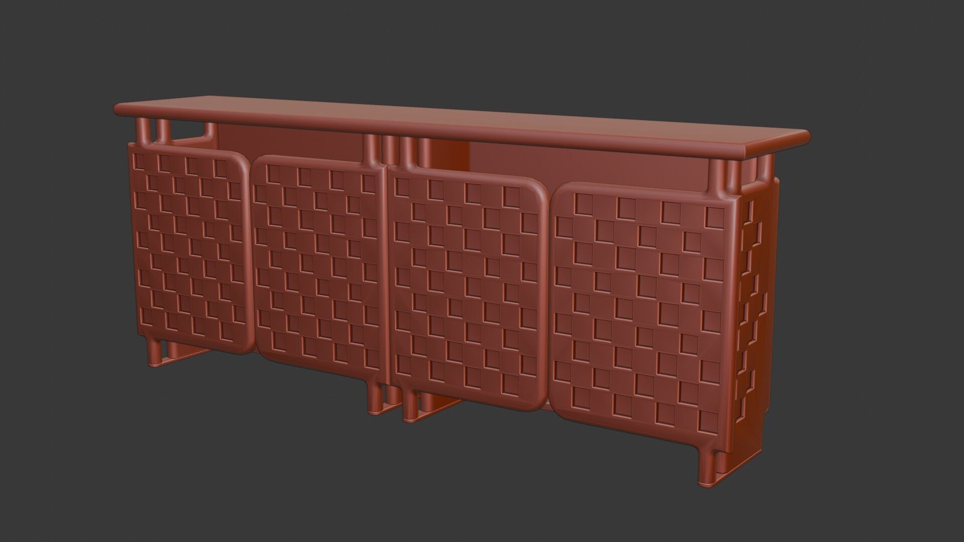 Modern Cabinet Off-Grid 3D model_24