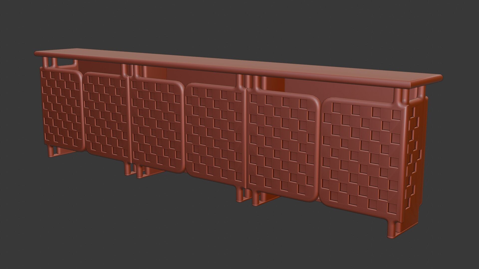 Modern Cabinet Off-Grid 3D model_13