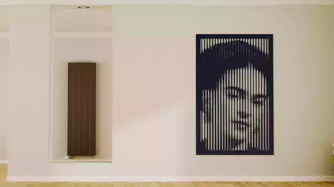 Halftone wall sticker FRIDA POP
